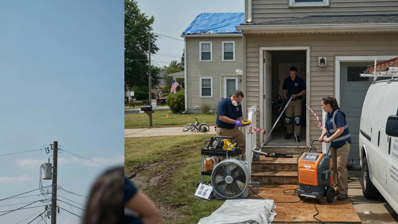 Water Damage Repair in Daniels, WV near me
